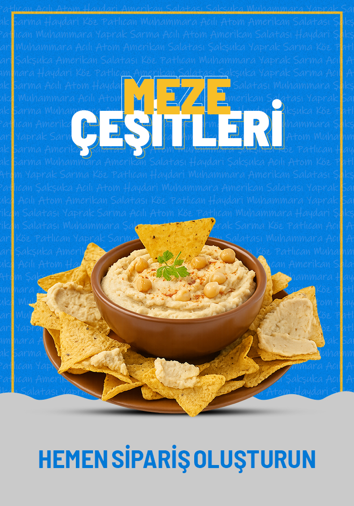 Mezeler Dikey Banner Görseli